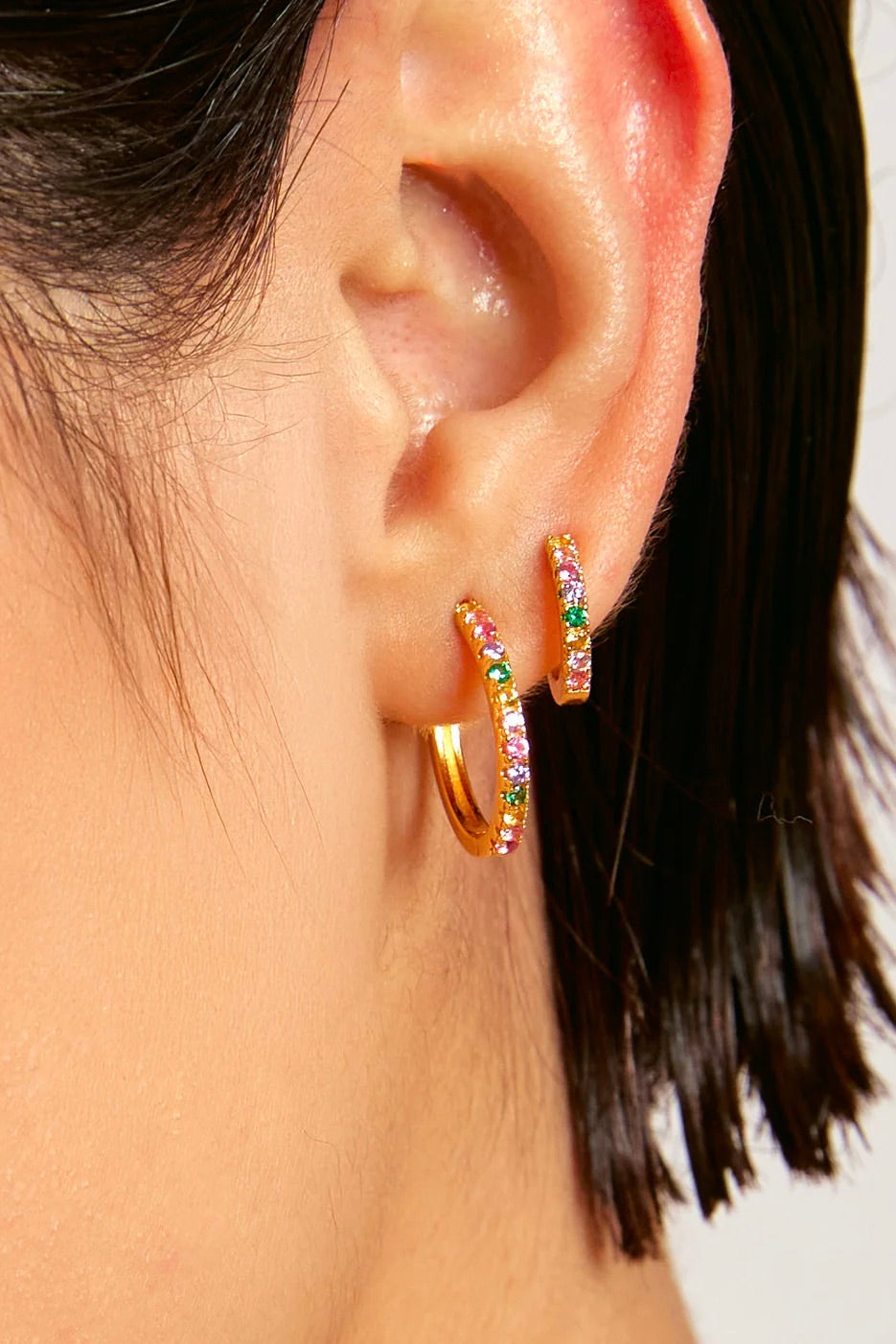 Boucles d'oreille Rainbow Delhi