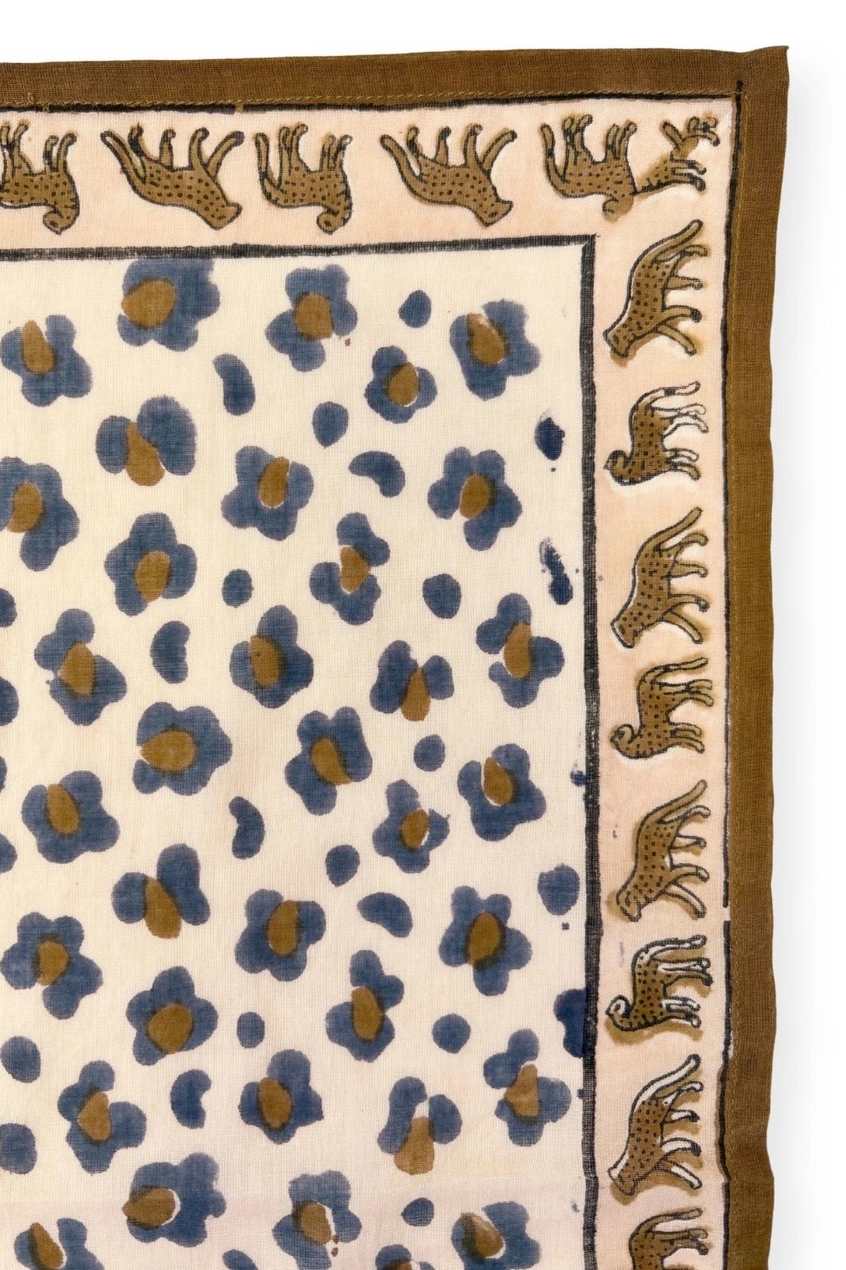 Big Foulard Dupatta Léopard