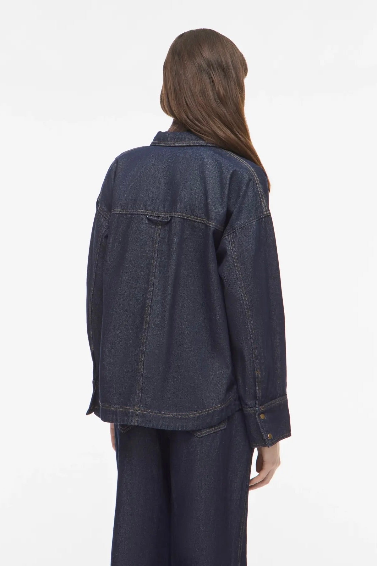 Surchemise Rouge Edit Rourina denim dark blue Bonny Lyon 