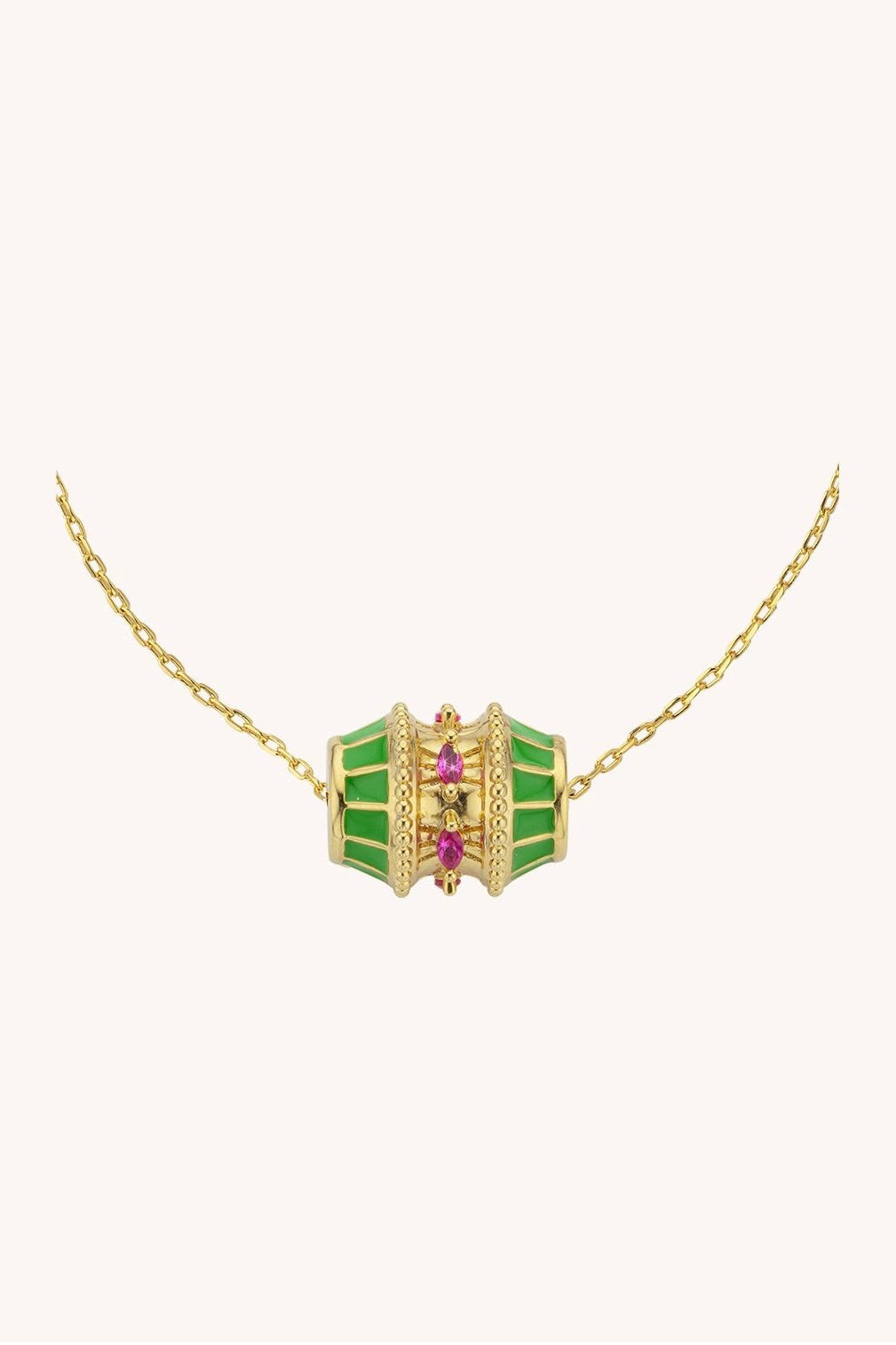 Collier Green Talisman