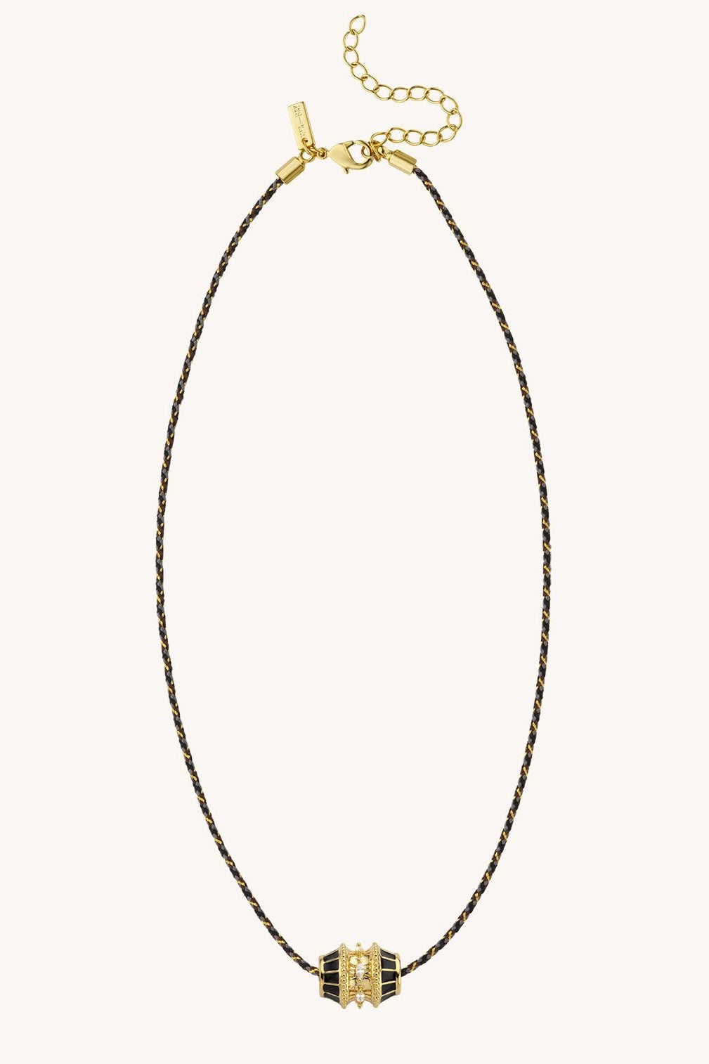 Collier Black Talisman