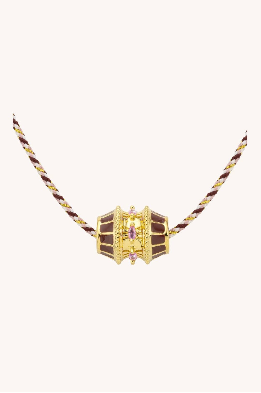 Collier Burgundy Talisman