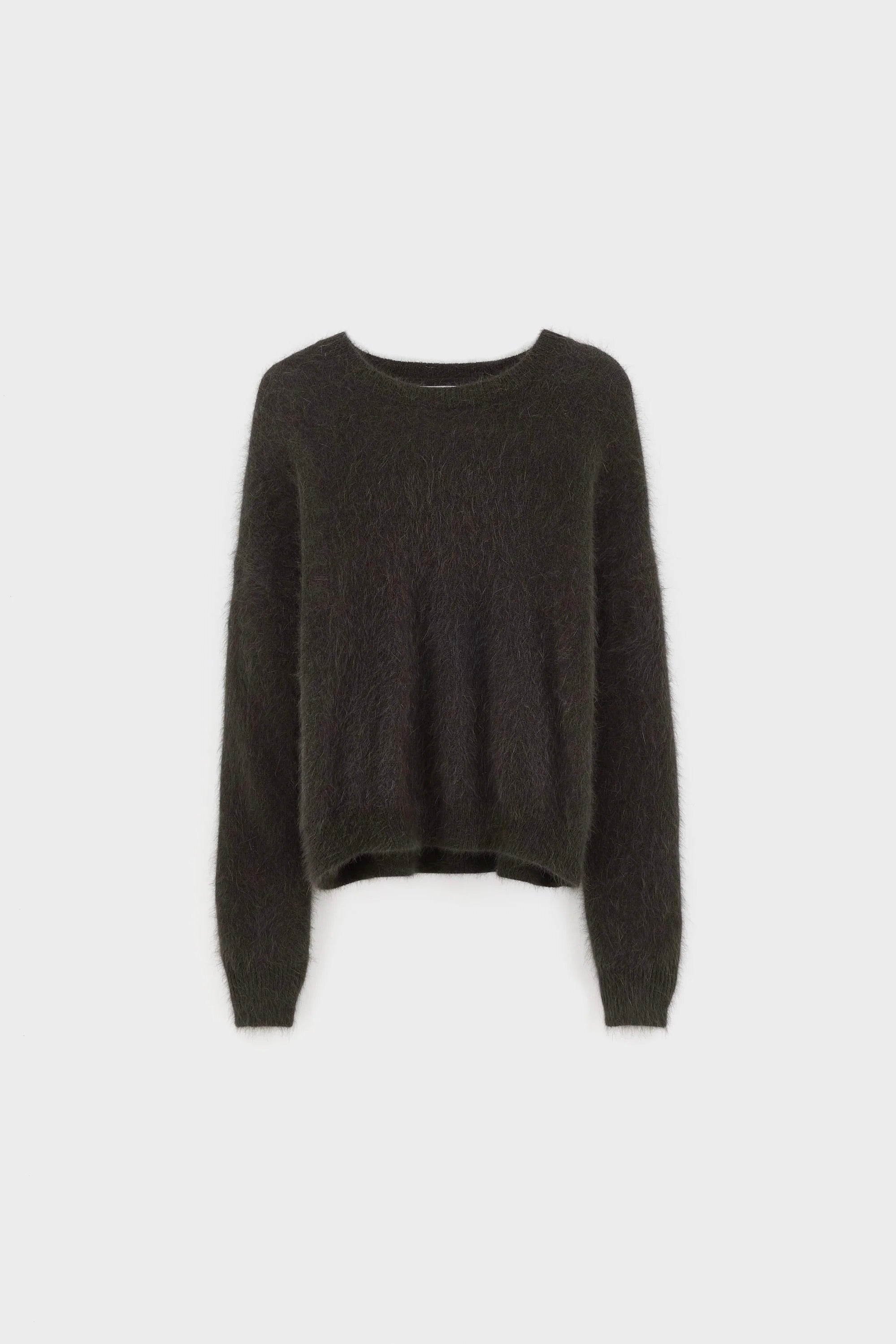 Pull oversized en maille angora Datus brun foncé Pirate Bellerose -- Bonny Lyon