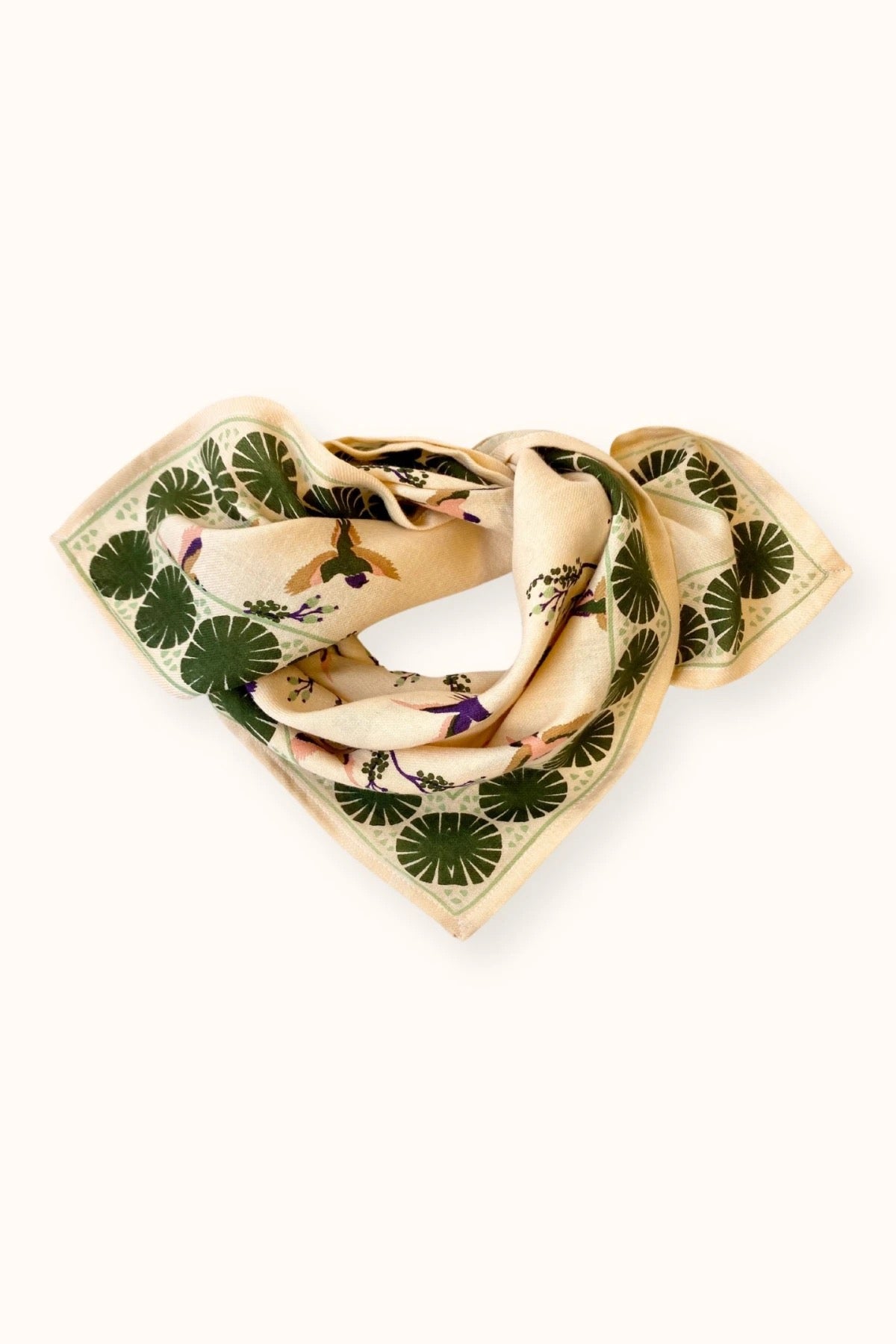 Small Foulard Manika Cerisier