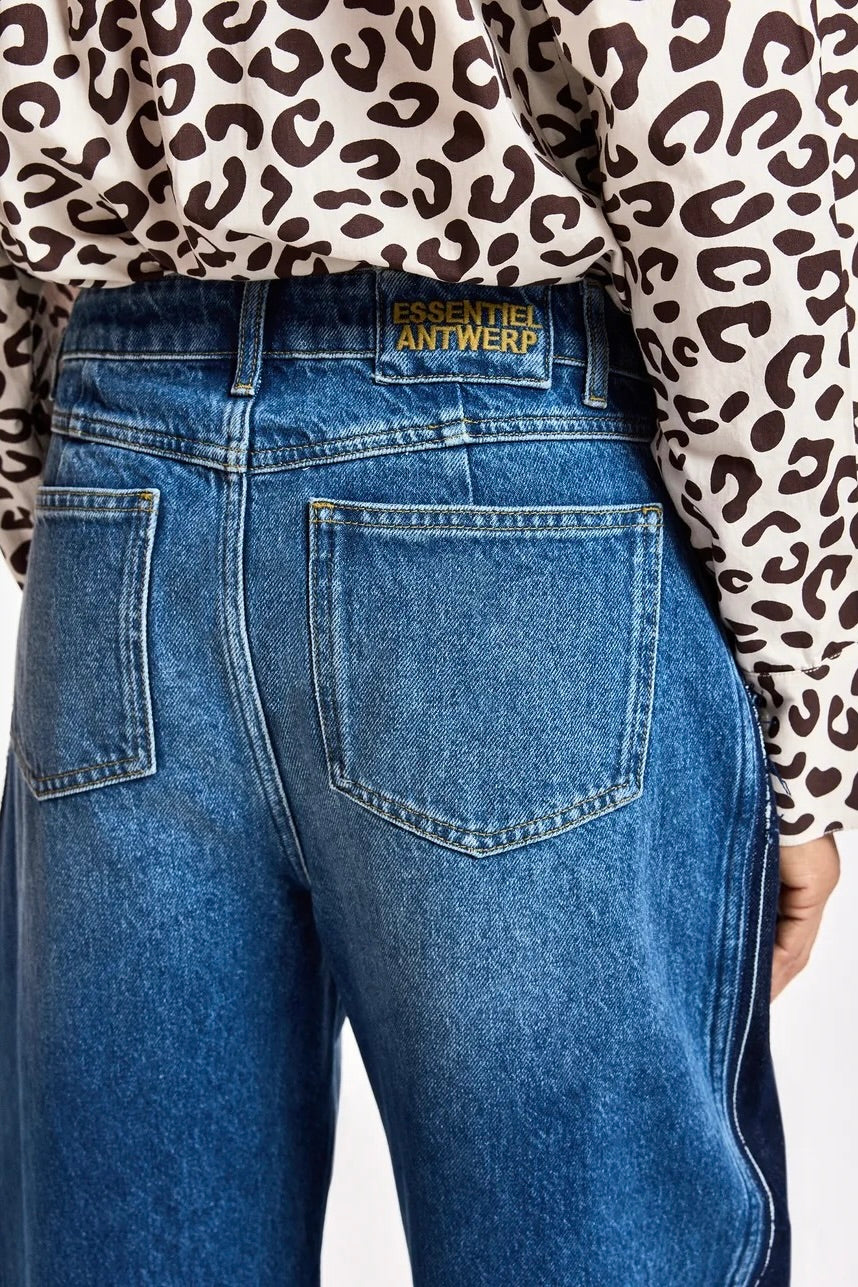 Jeans barrel patchwork Kashba Essentiel Antwerp -- Bonny Lyon