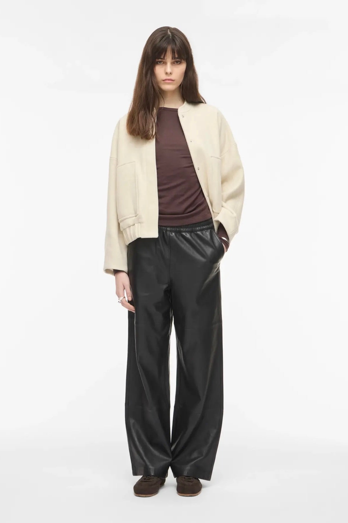 Veste Rouge Edit Rounellie Birch style bomber Bonny Lyon