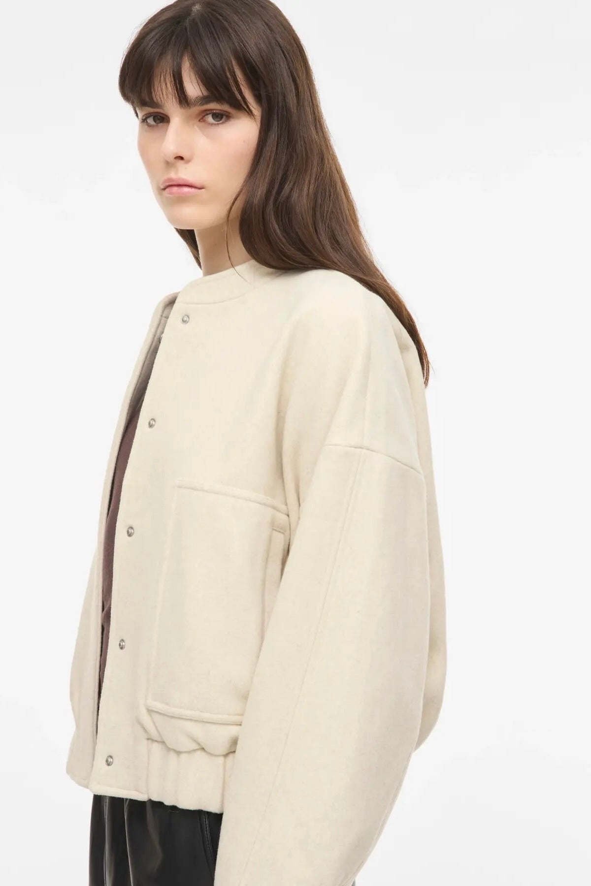 Veste Rouge Edit Rounellie Birch style bomber Bonny Lyon