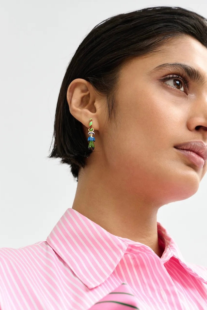 Boucles d'oreille Jhally