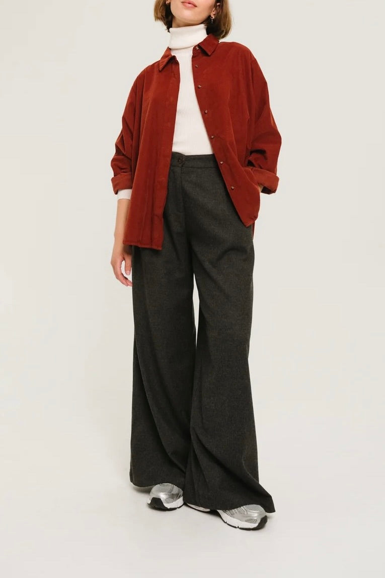 Chemise June Cognac