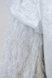 mini jupe argentée Frizzy Lurex Silver Alysi Bonny Lyon 