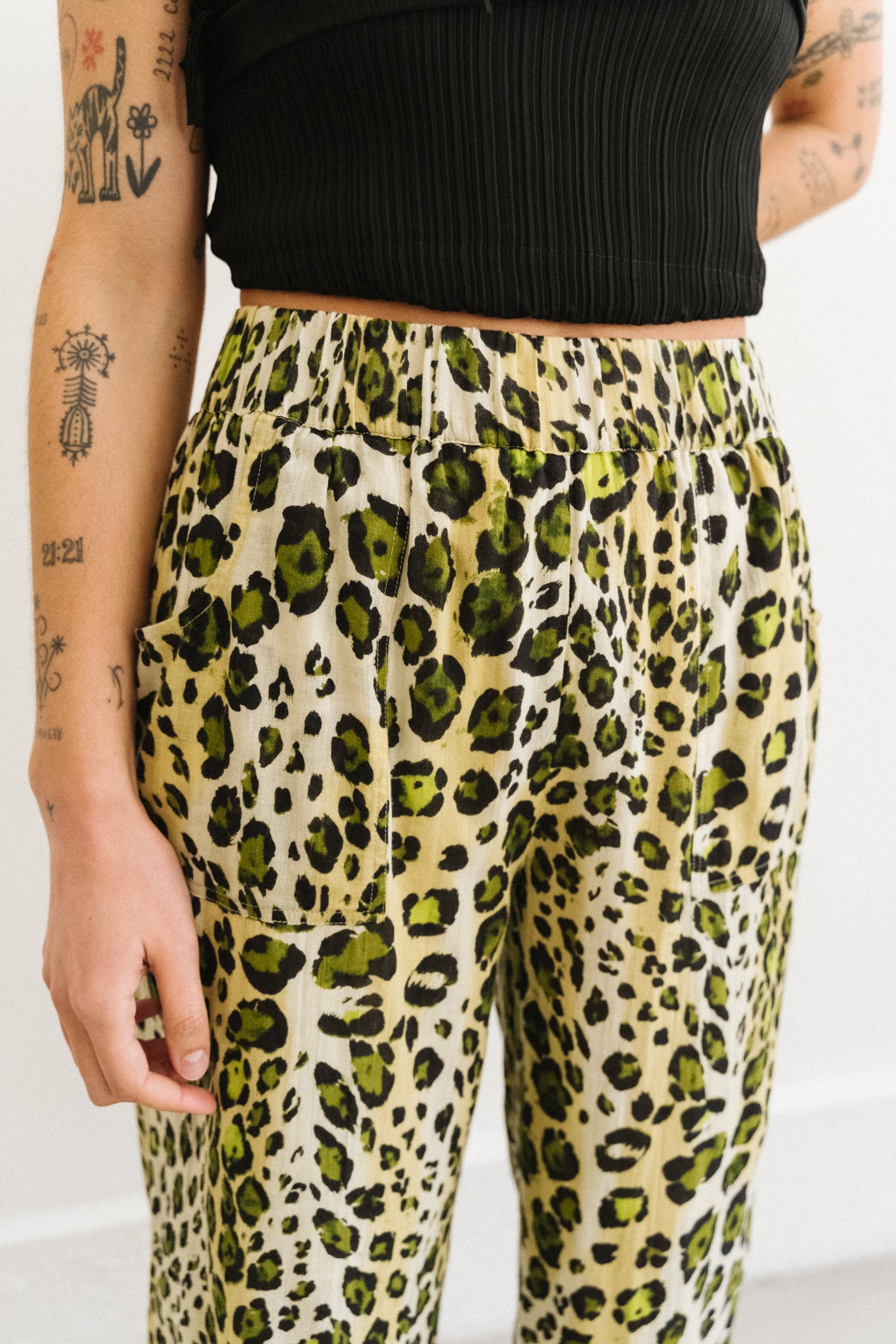 Pantalon Belem Leopard