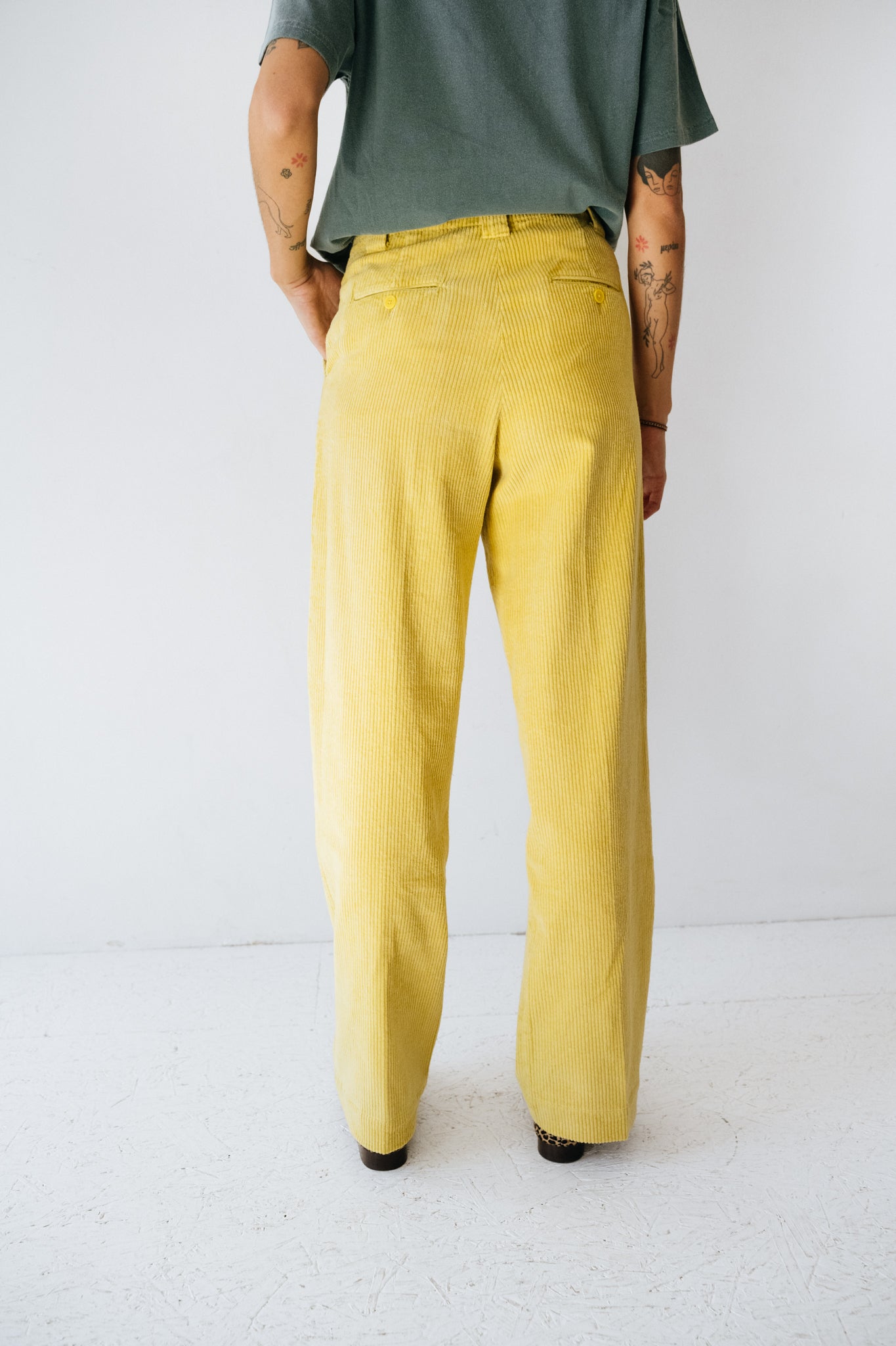 Pantalon Cloche Yellow