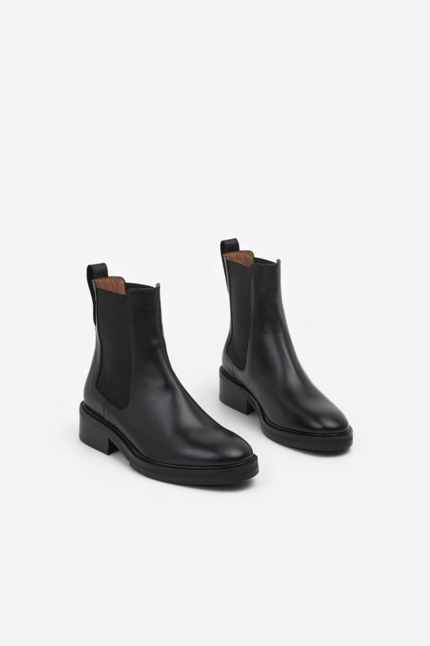 Bottines Franca Cuir Noir