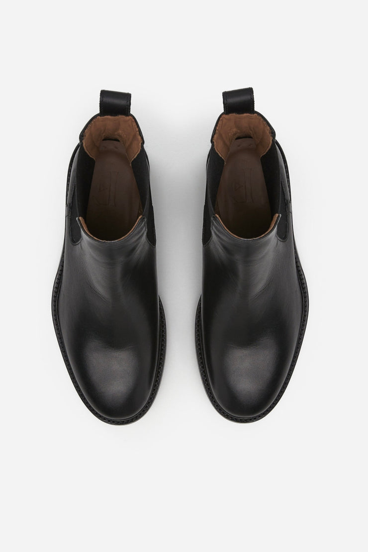 Bottines Franca Cuir Noir