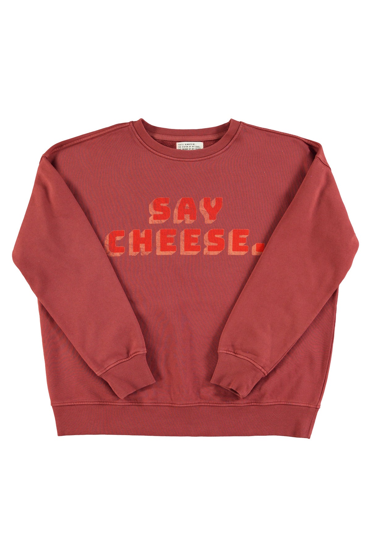 Sweatshirt Say Cheese