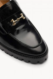 Mocassins no.80 Cuir poli Noir