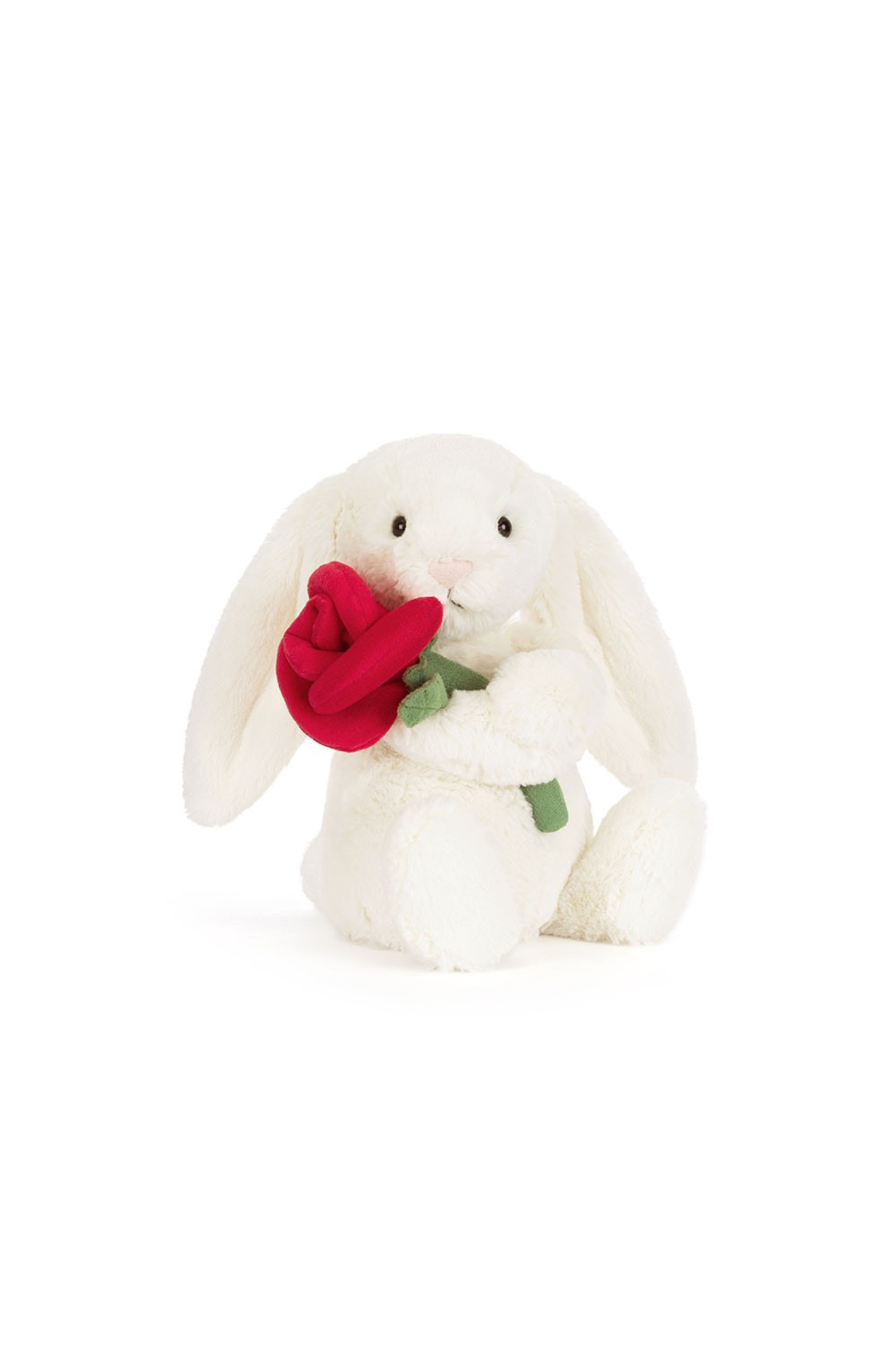 Peluche Lapin avec Roses
