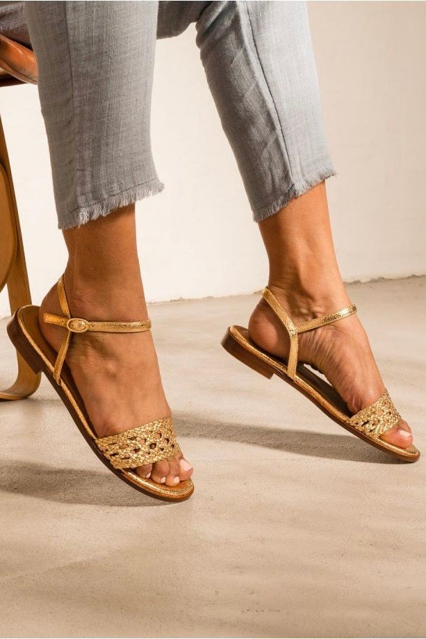 Sandales no.126 Gold