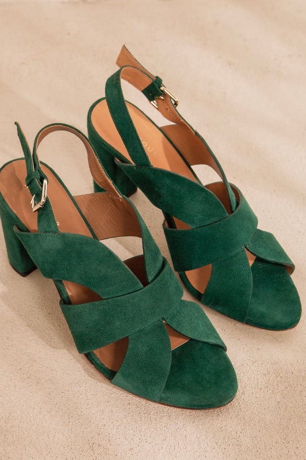 Sandales no.55 Emeraude