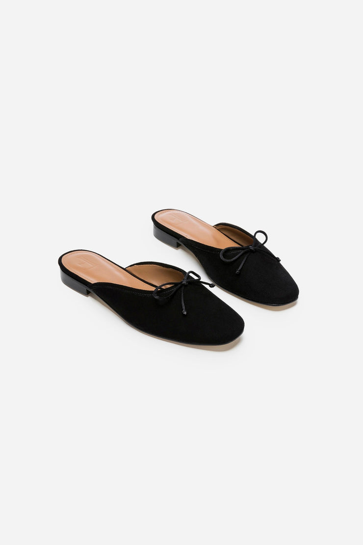 Ballerines Malva Suede Noir