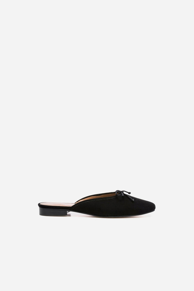 Ballerines Malva Suede Noir