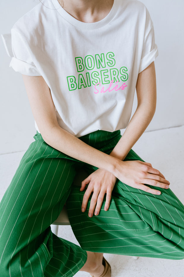 T-Shirt Bon Baiser Blanc