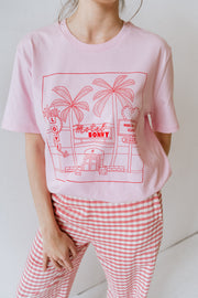 T-Shirt Motel Rose