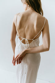 Robe Linen Slip Natural
