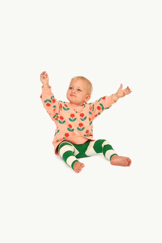 Sweatshirt Bebe Peonies Papaya