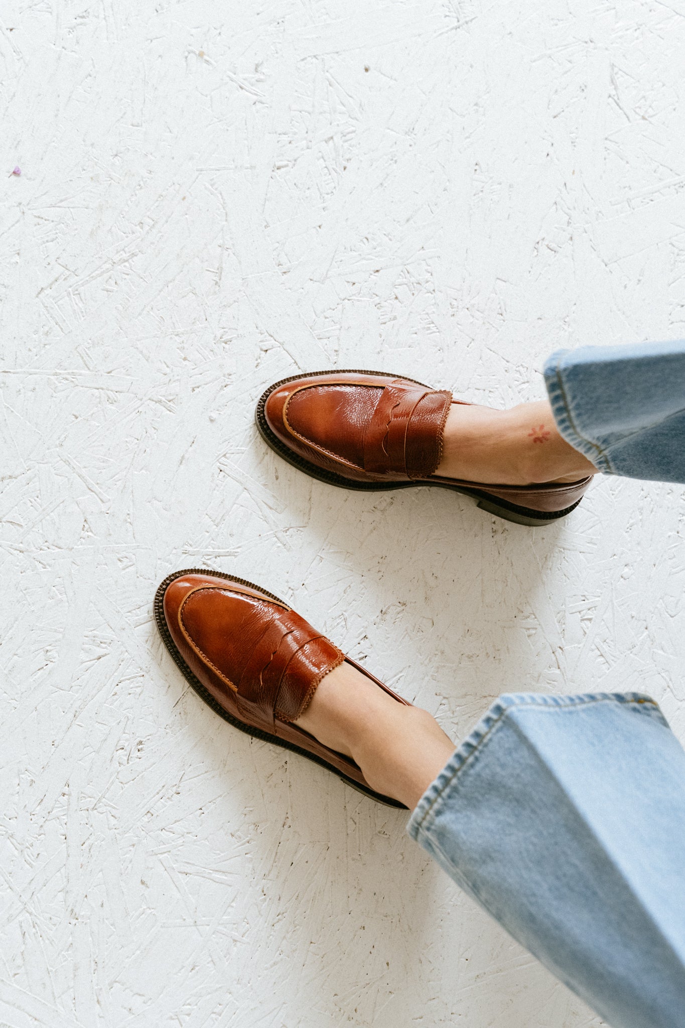 Mocassins no.82 Cognac