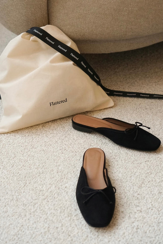 Ballerines Malva Suede Noir