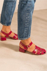 Sandales no.347 Framboise