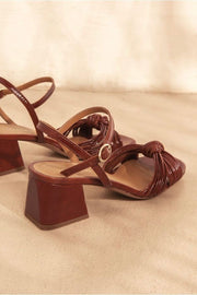 Sandales no.540 Cognac