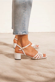 Sandales no.779 Cuir Blanc