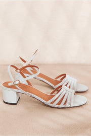 Sandales no.779 Cuir Blanc